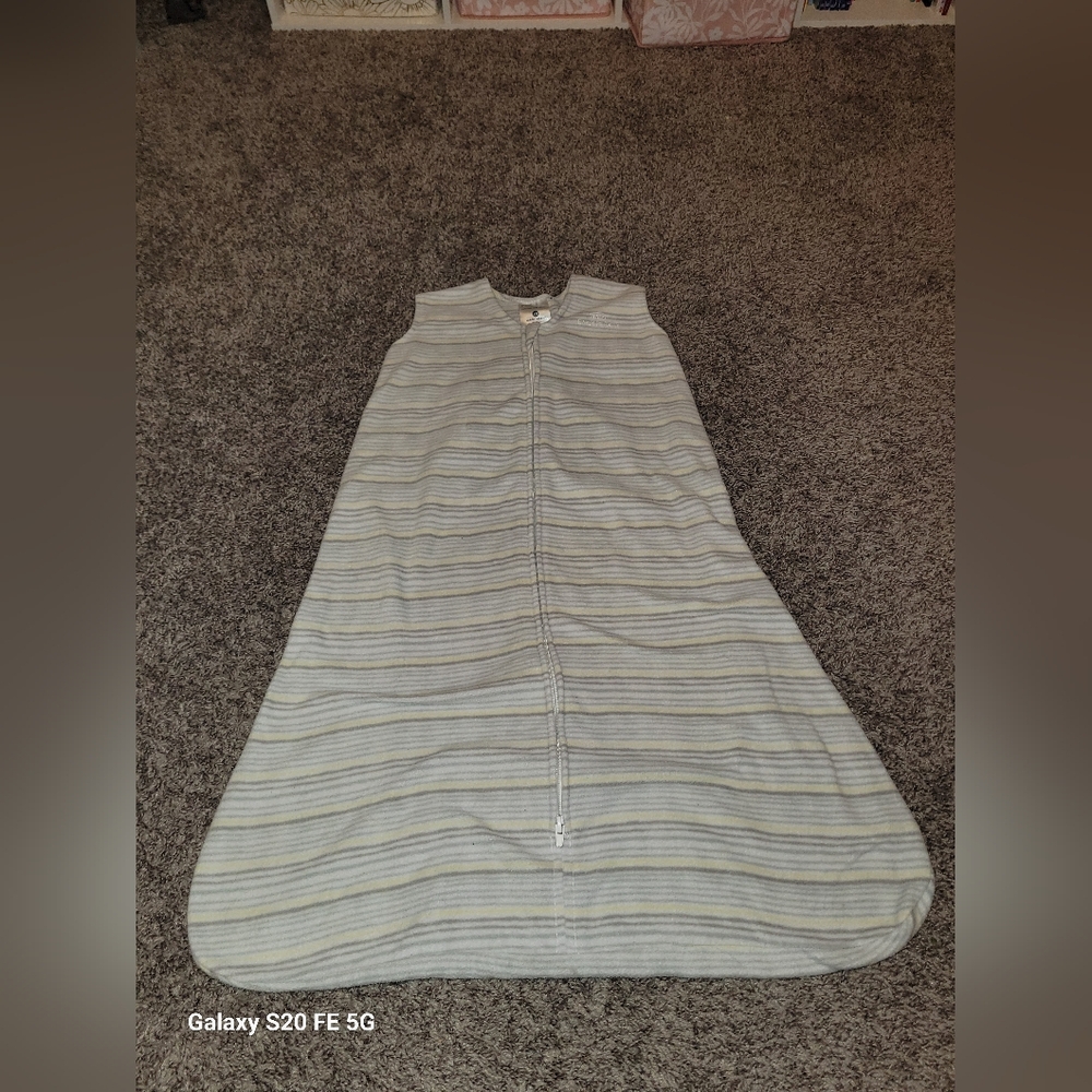 HALO * Striped Fleece Sleepsack * Sleeping Bag * Size L * 12-18 Months * Unisex